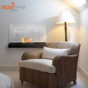 Chimenea de Etanol de Acero de Diseño Moderno, con Funciones Decorativas y de Calefacción, Instalación Independiente para Villas y Apartamentos, Uso Interior - Product Image 4