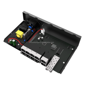 PROFESSIONAL FL-FF08021GP 11-Port <b>PoE</b> <b>Switch</b> 8 <b>PoE</b> Ports 120W with Gigabit SFP Fiber Port for IP Camera CCTV NVR - Product Image 3