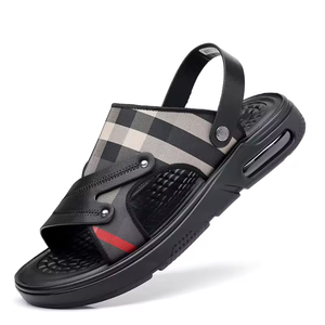 Nuevas Sandalias de Playa Casuales de Verano para Exteriores, Sandalias de Cuero y Pantuflas para Hombre, Sandalias de Playa de Suela Gruesa, Sandalias de Cuero - Product Image 6