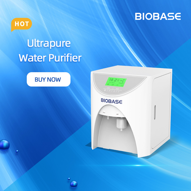 BIOBASE Deionized Water Purifier BK-UP-20L Ultra Pure Water Purifier Machine for Industry