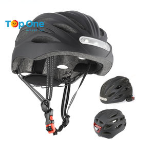 Top One Fiets Helm Venta al por mayor Sport Signal Lights Urban Adultos Hombres Road Mountain Cycle Bike Casco de bicicleta - Product Image 2
