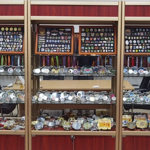 เหรียญที่ระลึกแบบกำหนดเองขายส่ง Oneway กล่องเหรียญรางวัลโลหะกำมะหยี่เคลือบทอง เหรียญที่ระลึกเคลือบแบบกำหนดเอง - Product Image 6