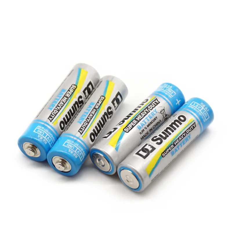 SUNMOL乾電池R6 AA UM3カーボン亜鉛1.5V