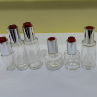Flacon compte-gouttes en PETG transparent de 30 ml et 50 ml, sérigraphié, vide, OEM, pour sérum et cosmétiques