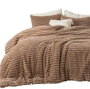 Luxury Winter Warm Thickened 4 Pcs Fleece Bedding <b>Set</b> for Good Sleeping - Product Image 1