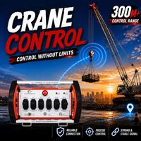 Récepteur de télécommande proportionnel pour grue de camion multi-ratios pour la modernisation et l'adaptation