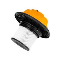Aspirateur eau et poussière 3000W 80L, réservoir en acier inoxydable, aspiration puissante 20kPa, aspirateur industriel portable sur roues