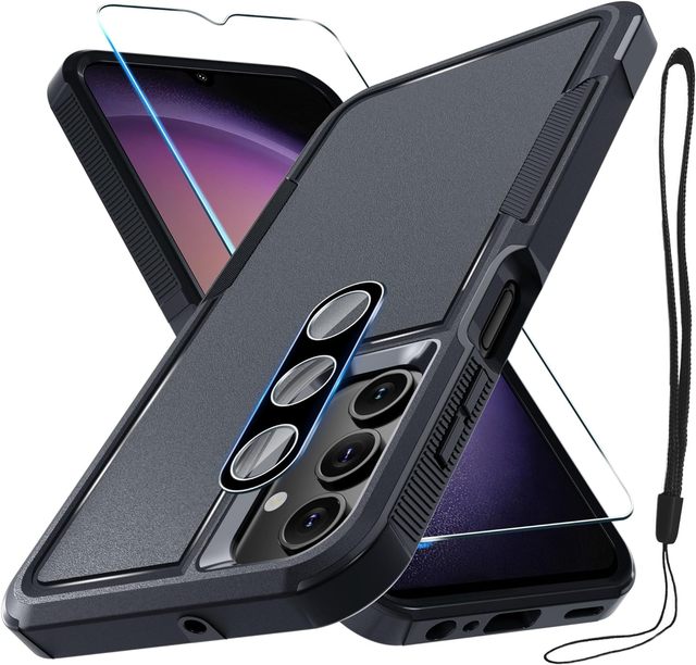 3 in 1 Heavy Duty Rugged Shockproof Phone Screen Protector Camera Lens case Cover for Samsung Galaxy A16 A26 A36 A56 A17