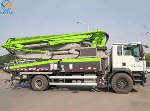 Bomba de Concreto Usada Zoomlion 38X-5RZ Montada en Camión, 37.1M, Diésel, 5 Secciones, Configuración Original, Cumple con las Normas de Exportación - Product Image 3