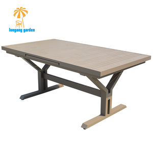 Good Quality <b>Dining</b> <b>Table</b> Set New Designs Rectangular <b>Extendable</b> Dinning <b>Table</b> Metal - Product Image 3