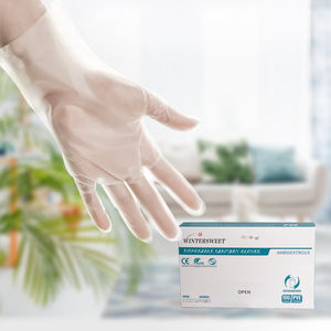 Fabricant de gants en pvc en vinyle transparent jetable de qualité alimentaire sans poudre - Product Image 2