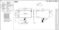 شاشة TMK مقاس 10.1 بوصة بدقة 1024*600 عالية السطوع من نوع A-Si TFT IPS LCD مع إضاءة خلفية LED مدمجة 1000 نيت RGB TTL RTP تعمل باللمس ومقاومة لأشعة الشمس