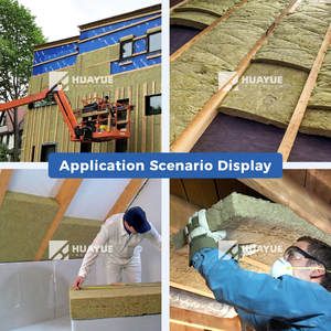 Chống cháy và chống thấm nước cách nhiệt thép Stud r22.5 R24 6 "Độ dày đá len đá len Batt - Product Image 6