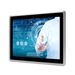 Pannello industriale PC 12.1 pollici J1900/I3 I5 I7 embedded computer prevenzione polvere Fanless tablet PC capacitivo Touch Screen PC