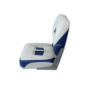 Wholesale Marine Speed Boat Seats Folding Boat Seat Blue Bass Boat Seat Aluminum Alloy Adjustable Rubber Pirate Ship Chair
