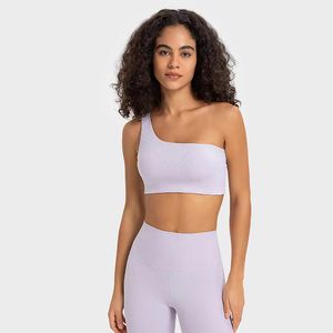 Top Deportivo Sexy de un Solo Hombro con Diseño Acanalado Personalizado al por Mayor, <span class=keywords><strong>Ropa</strong></span> Deportiva para Mujer, para <span class=keywords><strong>Yoga</strong></span> y Ejercicio al Aire Libre - Product Image 2