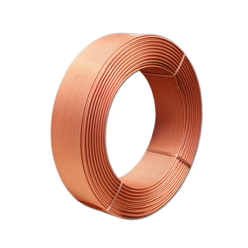 High Quality Air Conditioning T2 99.9% Pure Copper Tube Pipe Pancake Coil Refrigeration Grade 6.4mm 1/4 30m