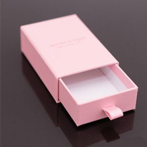 Customize Size Accept Personal logo Slider Type Pull Out Luxury Empty Cardboard pink <b>Gift</b> <b>Box</b> Customized Drawer <b>Box</b> - Product Image 6