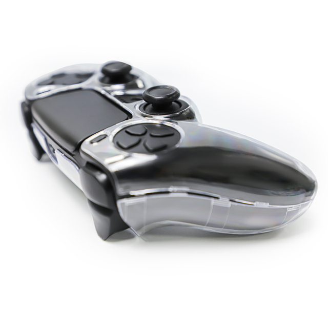 YLW 2020 PS5 Case Transparent Clear Crystal Protective Shell Case Controller Skin Accessories for PS5 Controller