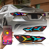 Feux arrière YU GUANG pour Toyota Camry 2018-2021, mise à niveau des feux arrière, feux arrière RGB, feux arrière LED, feux arrière Toyota Camry 2018