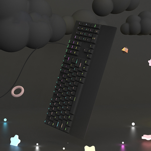 Clavier mécanique de jeu USB Holy Sword avec interrupteurs <span class=keywords><strong>Kailh</strong></span>, rétroéclairage RVB, taille standard, filaire, pour usage professionnel - Product Image 3