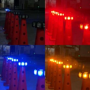Luce di Segnalazione LED Ricaricabile 6/8 Pezzi per Sicurezza Veicolare Luce di Emergenza Magnetica per Traffico con Certificazione CE RoHS - Product Image 4