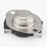 Interruptor de termostato KSD302 T6Z, reinicio automático, disco a presión ajustable, Control de límite alto metálico para secadora de ropa, ventilador de Control