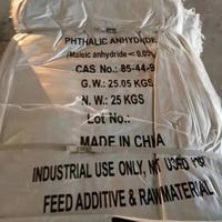 Anhydride phtalique de qualité industrielle 25 kg/sac 99.5% Synthèses de pureté Intermédiaires matériels pour Offre Spéciale