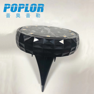 Poplor <b>Solar</b> Garden <b>Light</b> 5W LED Outdoor Lawn Lamp With Mono Si Panel And Battery Included For Yard Decoration - Product Image 3