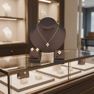Juego de Joyería de Latón con Collar, Anillo y Aretes en Forma de Abejita, Estilo Palacio Europeo Americano, Más Vendido, para Accesorios Diarios - Product Image 6