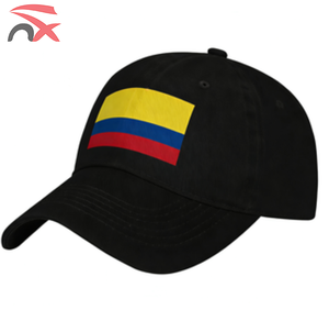 Casquette de baseball ajustable de qualité supérieure pour les fans de football, avec drapeau colombien, en gros - Product Image 5