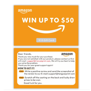 Dịch vụ đánh giá thương mại điện tử tốt sau khi bán hàng thẻ cho các cửa hàng trực tuyến phiếu giảm giá tùy chỉnh bưu thiếp thiệp chúc mừng - Product Image 4