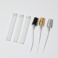 Échantillons gratuits Bouteille unique d'atomiseur de parfum de voyage rechargeable de 2ml 3ml 5ml 10ml à remplissage facile