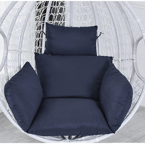 Coussin Épais pour Fauteuil Suspendu en Forme d'Œuf, Coussin de Siège pour Panier Suspendu, Coussin de <span class=keywords><strong>Chaise</strong></span> Balançoire, Amovible et Lavable pour Intérieur et Extérieur - Product Image 4