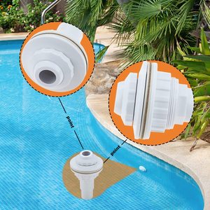 FibroPool <b>Pool</b> Wall Connector With Sprayer Built In For Inflatable <b>Pool</b> <b>Accessories</b> PVC Set - Product Image 4