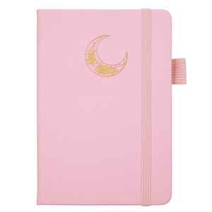 Bán buôn máy tính xách tay màu hồng khuyến mại A5 kinh doanh lót Tạp Chí máy tính xách tay PU da bìa cứng Nhật Ký máy tính xách tay với biểu tượng tùy chỉnh - Product Image 1
