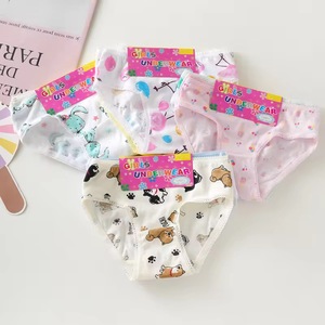 Confezione da 12 Pezzi, Mutandine per Bambine 100% Cotone, Vendita all'Ingrosso, Fantasia Floreale Casuale, Mutandine Triangolari in Cotone per Bambini - Product Image 4