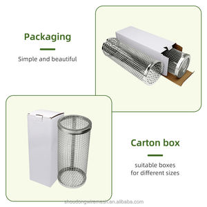 Cesta Giratoria para Asar de Acero Inoxidable 304 para Barbacoa, Parrilla, Horno y <span class=keywords><strong>Asador</strong></span> - Product Image 4