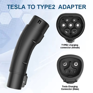 Adaptateur de charge NACS vers Type 2 pour Volvo XC40, Polestar 2, Audi E-Tron, chargeur domestique européen AC niveau 2 IP65 - Product Image 1