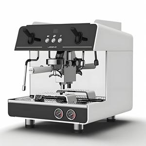Cafetera Industrial de Cobre para Cafeterías Grandes, Pubs y Eventos, Máquina Automática de Espresso Profesional con Sistema de Cápsulas - Product Image 1