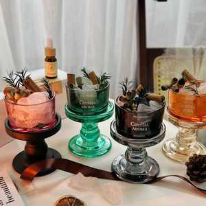 Diffuseur d'huiles essentielles en verre pour la décoration de la maison et du salon, parfum et apaisement de l'esprit, dure 2 mois - Product Image 1