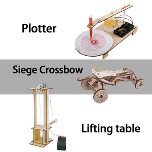 Hot bán gỗ kỹ thuật xây dựng mô hình Kit trường phòng thí nghiệm dự án Kit trẻ em giáo dục khoa học Kit - Product Image 5