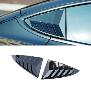 Car Side Rear <b>Window</b> Louver Shutter <b>Cover</b> Body Kit For Tesla Model 3 2019-2025 Car Accessories - Product Image 2