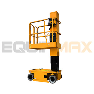 Equipmax स्वयं चालित खड़ी मस्तूल एकल मस्तूल और 4.8 मीटर मंच ऊंचाई के साथ लिफ्टों - Product Image 3