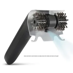 Wholesale Certified Rechargeable Barbecue Brush Stainless Steel Wire <b>BBQ</b> Net - Product Image 1