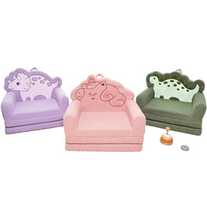 Giving Tree <b>Kids</b> <b>Sofa</b> Bed 53.1 In Foldable With Handrails For Toddlers And Children Nap Or Reading Area - Product Image 2