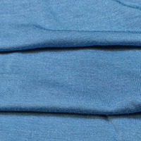 Tela de punto elástica modal suave al por mayor, 93% modal, 7% elastano, para ropa y ropa interior