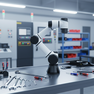 Robot AUBO-E3, Brazo Robótico Colaborativo Ligero, Carga Útil de <span class=keywords><strong>3</strong></span> kg, Radio de Trabajo de 625 mm, para <span class=keywords><strong>Educación</strong></span>, Investigación Científica, IP54 - Product Image 5