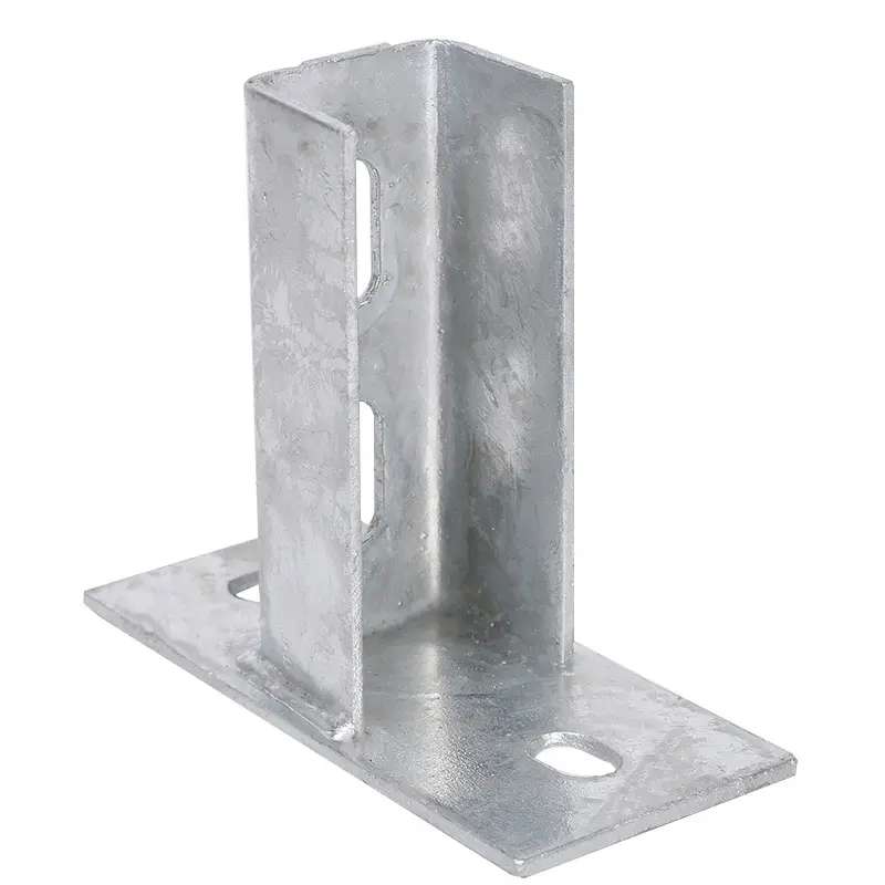 Wholesale Photovoltaic Weld-free Base Hot-dip Galvanized Bracket Base Photovoltaic Bracket Accessories