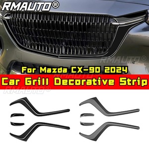 Cadre de calandre avant de voiture, couvercle de calandre, décoration pour Mazda CX-90 2024, kit carrosserie, accessoires auto - Product Image 1